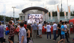 Цикл мероприятий в рамках городского фестиваля «Лучший город Земли» и 35-го Московского Международного Кинофестиваля: «Кино в городе» (Июнь 2013 года)