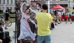 Цикл мероприятий в рамках городского фестиваля «Лучший город Земли» и 35-го Московского Международного Кинофестиваля: «Кино в городе» (Июнь 2013 года)