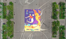 Презентация официального постера Чемпионата мира по пляжному футболу 2021 (май 2021, СК «ЛУЖНИКИ»)