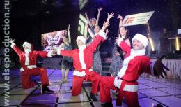 Новогоднее корпоративное мероприятие для сотрудников и партнеров компании «Федеральная грузовая компания» (декабрь 2017, ТД «ЭСТЕТ»)