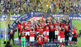 Предматчевые активности Финала Бетсити Кубка России по футболу, матч «Спартак — Динамо» (май 2022, СК «ЛУЖНИКИ»)