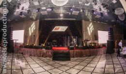 Новогоднее корпоративное мероприятие для сотрудников и партнеров компании «Федеральная грузовая компания» (декабрь 2017, ТД «ЭСТЕТ»)