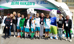 Организация и проведение зоны активностей на мероприятии «Всероссийский день футбола» (июнь 2023, ОК «ЛУЖНИКИ»)