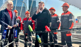 Открытие моста Академика Королёва через Москва-реку и путепровода через Северо-Западную хорду (9 сентября 2025 года)