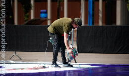 Презентация официального постера Чемпионата мира по пляжному футболу 2021 (май 2021, СК «ЛУЖНИКИ»)