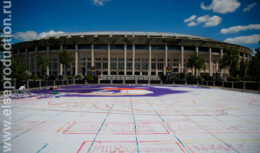 Презентация официального постера Чемпионата мира по пляжному футболу 2021 (май 2021, СК «ЛУЖНИКИ»)