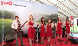 Тимбилдинг для сотрудников компании «РЖД Логистика», приуроченный к празднованию Дня железнодорожника (август 2012,Спортивно-стрелковый комплекс «Лисья нора»)