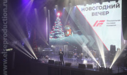 Новогоднее корпоративное мероприятие для сотрудников и партнеров компании «Федеральная грузовая компания» (декабрь 2019, Известия Hall)