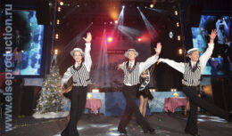 Годовое собрание и новогоднее корпоративное мероприятие для компании «Мишлен» (декабрь 2012, КВЦ «Сокольники»)