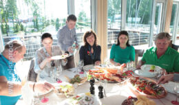 Мероприятие для клиентов ОАО «Газпромбанк» (июнь 2013, Гольф- и яхт-клуб «Пестово»)