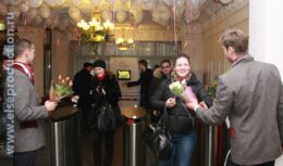 Мероприятия, приуроченные ко Дню 8 марта для компании ОАО «Первая грузовая компания» (март 2011, Головной офис ОАО «ПГК»)