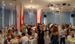 Мероприятие, посвященное Дню работников нефтяной, газовой и топливной промышленности для компании «Лукойл» (сентябрь 2010, г. Астрахань, Гранд Отель Al Pash)