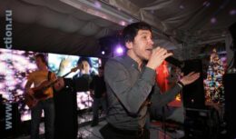 Празднование Нового 2010 года (декабрь 2009, ресторан «Марио»)