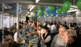 Корпоративные мероприятия для Департамента оценки бизнеса и Департамента оценки активов Консалтинговой группы «НЭО Центр» (октябрь 2008, Теплоход «Хрестина»)