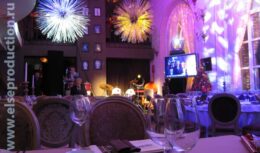 Корпоративный Новый 2008 год для компании «Единая Почтовая Корпорация» (декабрь 2007, ресторан «Павильон»)