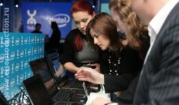 Презентация новых технологий 4G Mobile WiMAX для компаний Intel и Yota (апрель 2009, Деловой центр «Amber Plaza»)