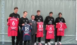 Презентация мужской команды волейбольного клуба «Искра» (г.Одинцово, 2006)