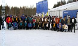 Презентация новой зимней шипованной резины Michelin X-Ice North (г. Дмитров, Январь  2005, Дмитровский автомобильный полигон)