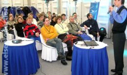 Презентация новой зимней шипованной резины Michelin X-Ice North (г. Дмитров, Январь  2005, Дмитровский автомобильный полигон)