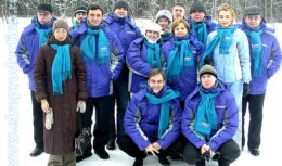 Презентация новой зимней шипованной резины Michelin X-Ice North (г. Дмитров, Январь  2005, Дмитровский автомобильный полигон)