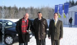 Презентация новой зимней шипованной резины Michelin X-Ice North (г. Дмитров, Январь  2005, Дмитровский автомобильный полигон)