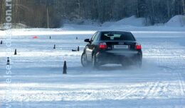 Презентация новой зимней шипованной резины Michelin X-Ice North (г. Дмитров, Январь  2005, Дмитровский автомобильный полигон)