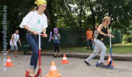 Разработка концепции рекламной акции «Начни с нами жить по-новому» и проведение мероприятий на открытом воздухе для жителей г. Москвы (июль-август 2011, ОК «Лужники»)