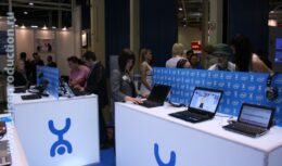 Разработка дизайн-проекта и застройка стенда для компании «Yota» на выставке «Связь-Экспокомм 2009» (май 2009, ЦВК «Экспоцентр»)