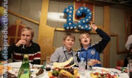 Детский день рождения (март 2008, Спортивный клуб «Мультиспорт» в ОК «Лужники»)