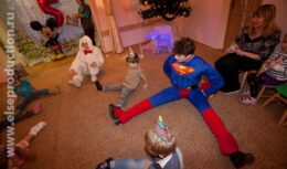 Детский день рождения (декабрь 2011, Ломоносовский частный детский сад)