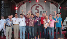 5-летний Юбилей ОАО «Первая грузовая компания» (июль 2012, ОК «Лужники»)