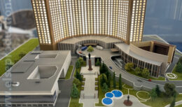 Производство интерактивного макета  гостиницы «Cosmos Moscow Hotel VDNH»