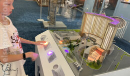 Производство интерактивного макета  гостиницы «Cosmos Moscow Hotel VDNH»