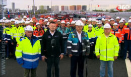 Открытие участка ЮВХ (сентябрь 2023 года)