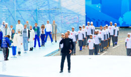 Торжественная церемония открытия Дня города «Я люблю Москву» на Красной площади (7 Сентября 2013 года)