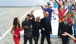 Торжественная церемония открытия Дня города «Я люблю Москву» на Красной площади (7 Сентября 2013 года)