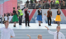 Торжественная церемония открытия Дня города «Я люблю Москву» на Красной площади (7 Сентября 2013 года)