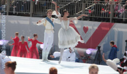 Торжественная церемония открытия Дня города «Я люблю Москву» на Красной площади (7 Сентября 2013 года)