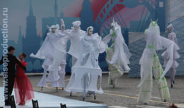 Торжественная церемония открытия Дня города «Я люблю Москву» на Красной площади (7 Сентября 2013 года)