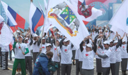 Торжественная церемония открытия Дня города «Я люблю Москву» на Красной площади (7 Сентября 2013 года)