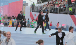 Торжественная церемония открытия Дня города «Я люблю Москву» на Красной площади (7 Сентября 2013 года)