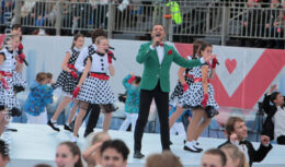 Торжественная церемония открытия Дня города «Я люблю Москву» на Красной площади (7 Сентября 2013 года)