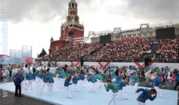 Торжественная церемония открытия Дня города «Я люблю Москву» на Красной площади (7 Сентября 2013 года)