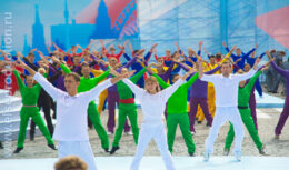 Торжественная церемония открытия Дня города «Я люблю Москву» на Красной площади (7 Сентября 2013 года)