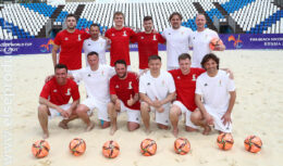 100 дней до старта — презентация официального мяча Чемпионата мира по пляжному футболу 2021 и «Матч всех звезд» (май 2021, Стадион пляжных видов спорта во Водном стадионе «Динамо»)