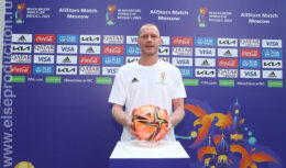 100 дней до старта — презентация официального мяча Чемпионата мира по пляжному футболу 2021 и «Матч всех звезд» (май 2021, Стадион пляжных видов спорта во Водном стадионе «Динамо»)