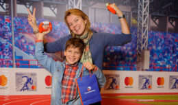 Разработка дизайна, застройка выставочного стенда и организация активностей на ЭКСПО <br> и в стартово-финишном городке — проект «ПРОМСВЯЗЬБАНК МОСКОВСКИЙ МАРАФОН» <br> (сентябрь 2017, СК «Лужники»)