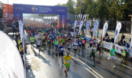 Разработка дизайна, застройка выставочного стенда и организация активностей на ЭКСПО <br>и в стартово-финишном городке — проект «ПРОМСВЯЗЬБАНК МОСКОВСКИЙ МАРАФОН» <br>(сентябрь 2017, СК «Лужники»)