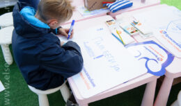 Разработка дизайна, застройка выставочного стенда и организация активностей на ЭКСПО <br>и в стартово-финишном городке — проект «ПРОМСВЯЗЬБАНК МОСКОВСКИЙ МАРАФОН» <br>(сентябрь 2017, СК «Лужники»)