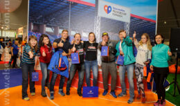 Разработка дизайна, застройка выставочного стенда и организация активностей на ЭКСПО <br> и в стартово-финишном городке — проект «ПРОМСВЯЗЬБАНК МОСКОВСКИЙ МАРАФОН» <br> (сентябрь 2017, СК «Лужники»)